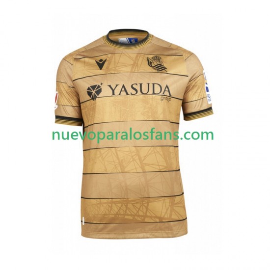 Camiseta de Fútbol Real Sociedad Hombre Exterior 2024-2025 Manga Corta