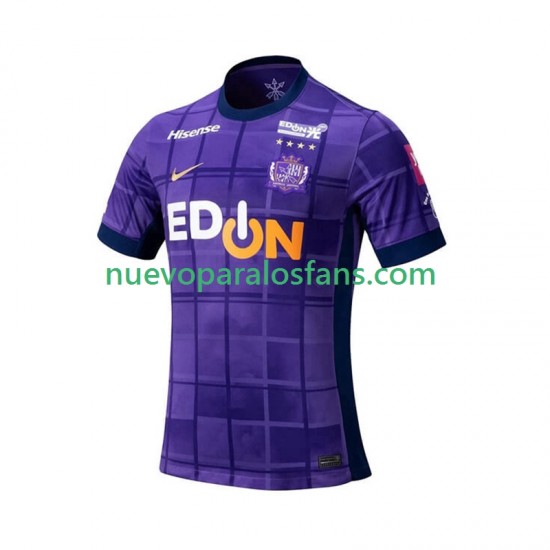 Camiseta de Fútbol Sanfrecce Hiroshima Hombre Casa 2025 Manga Corta