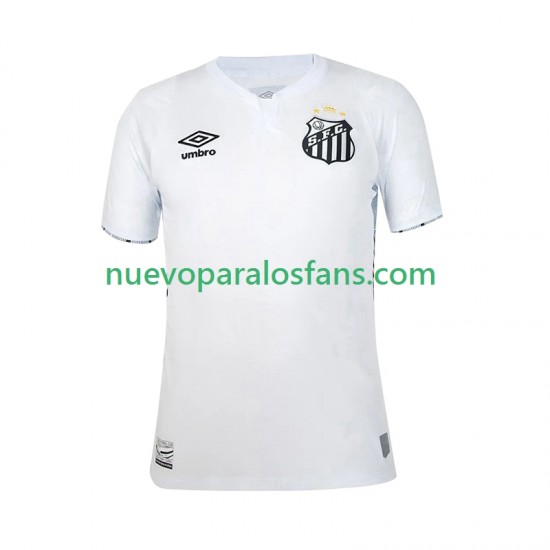 Camiseta de Fútbol Santos FC Hombre Casa 2024-2025 Manga Corta