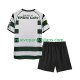 Camiseta de Fútbol Sporting CP 2001 2003 Retro Niño Casa Manga Corta