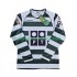 Camiseta de Fútbol Sporting CP 2001 2003 Retro Hombre Casa Manga Larga
