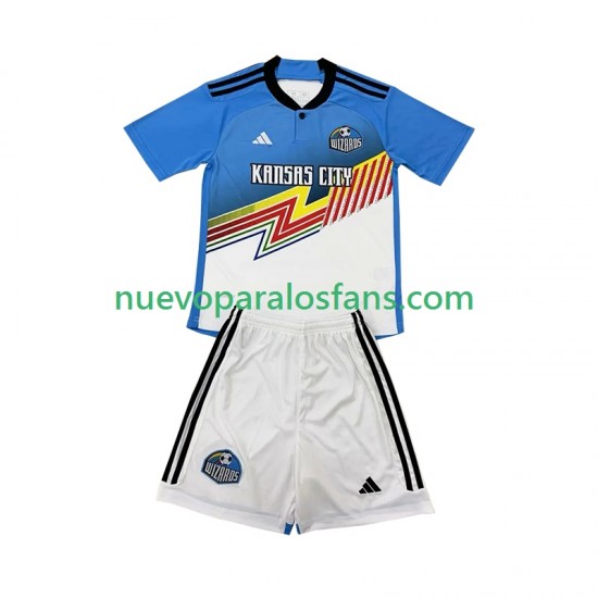 Camiseta de Fútbol Sporting Kansas City Niño Tercera 2024-2025 Manga Corta