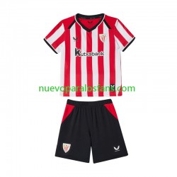 Camiseta de Fútbol Athletic Bilbao Niño Casa 2026-2027 Manga Corta