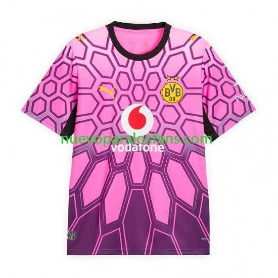 Camiseta de Fútbol Borussia Dortmund Portero Hombre Exterior 2026-2027 Manga Corta