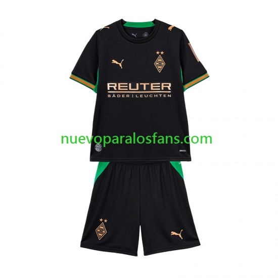 Camiseta de Fútbol Rusia Bo Monchengladbach Niño Exterior 2026-2027 Manga Corta