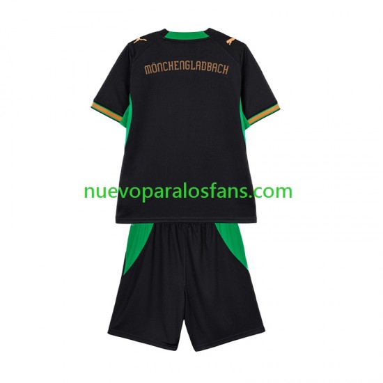 Camiseta de Fútbol Rusia Bo Monchengladbach Niño Exterior 2026-2027 Manga Corta