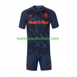 Camiseta de Fútbol Feyenoord Rotterdam Niño Tercera 2026-2027 Manga Corta
