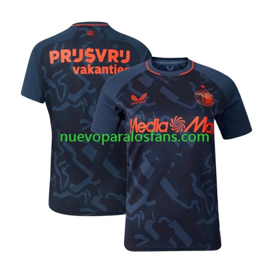 Camiseta de Fútbol Feyenoord Rotterdam Hombre Tercera 2026-2027 Manga Corta