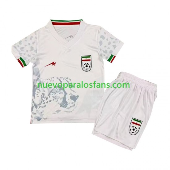 Camiseta de Fútbol Irán Niño Casa 2026 Manga Corta