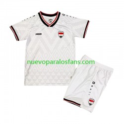 Camiseta de Fútbol Irak Niño Exterior 2026-2027 Manga Corta