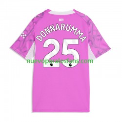 Camiseta de Fútbol Manchester City Gianluigi Donnarumma 25 Portero Hombre Exterior 2026-2027 Manga Corta
