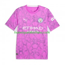 Camiseta de Fútbol Manchester City Gianluigi Donnarumma 25 Portero Hombre Exterior 2026-2027 Manga Corta