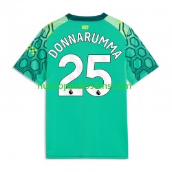Camiseta de Fútbol Manchester City Gianluigi Donnarumma 25 Portero Hombre Casa 2026-2027 Manga Corta