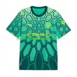 Camiseta de Fútbol Manchester City Gianluigi Donnarumma 25 Portero Hombre Casa 2026-2027 Manga Corta