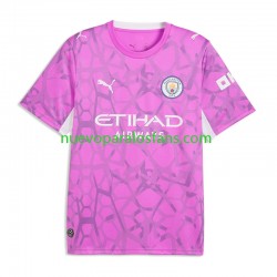 Camiseta de Fútbol Manchester City Gianluigi Donnarumma Portero Niño Exterior 2026-2027 Manga Corta
