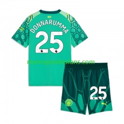 Camiseta de Fútbol Manchester City Gianluigi Donnarumma Portero Niño Casa 2026-2027 Manga Corta