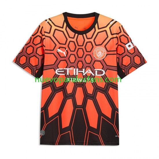 Camiseta de Fútbol Manchester City Gianluigi Donnarumma Portero Niño Tercera 2026-2027 Manga Corta