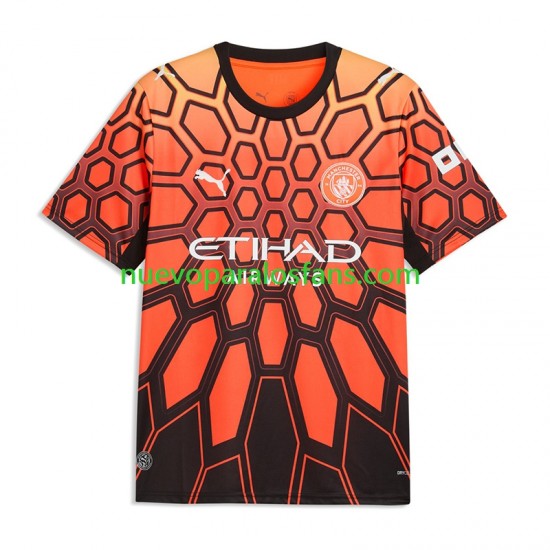 Camiseta de Fútbol Manchester City Gianluigi Donnarumma Portero Hombre Tercera 2026-2027 Manga Corta