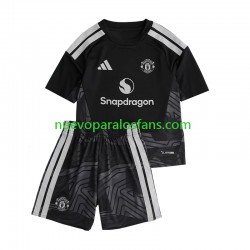 Camiseta de Fútbol Manchester United Portero Niño Casa 2026-2027 Manga Corta