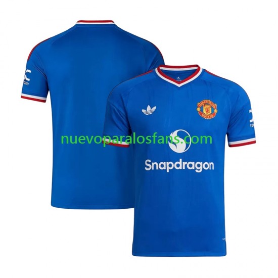 Camiseta de Fútbol Manchester United Hombre Exterior 2026-2027 Manga Corta