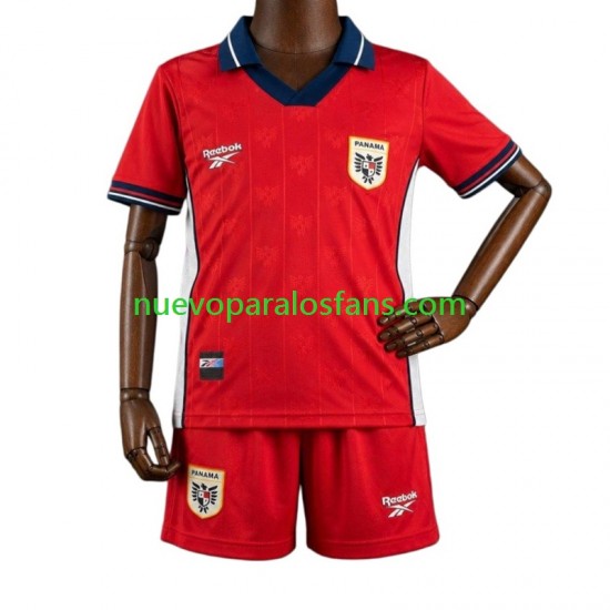 Camiseta de Fútbol Panamá Niño Casa 2026 Manga Corta