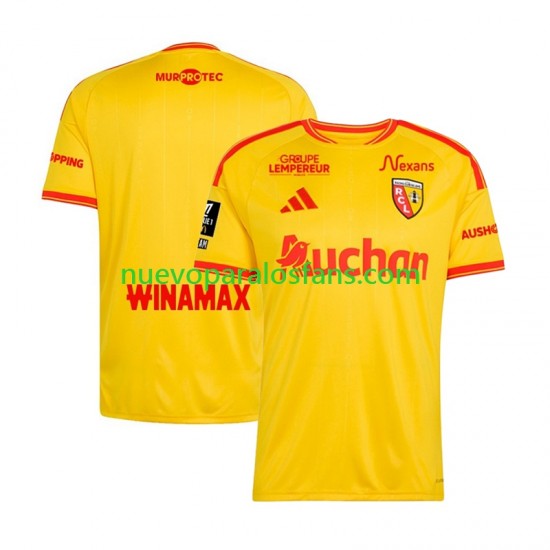 Camiseta de Fútbol RC Lens Hombre Casa 2026-2027 Manga Corta