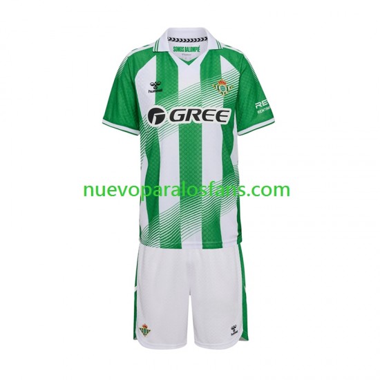 Camiseta de Fútbol Real Betis Niño Casa 2026-2027 Manga Corta
