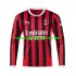 Camiseta de Fútbol AC Milan Hombre Casa 2024-2025 Manga Larga