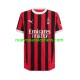 Camiseta de Fútbol AC Milan Hombre Casa 2024-2025 Manga Corta