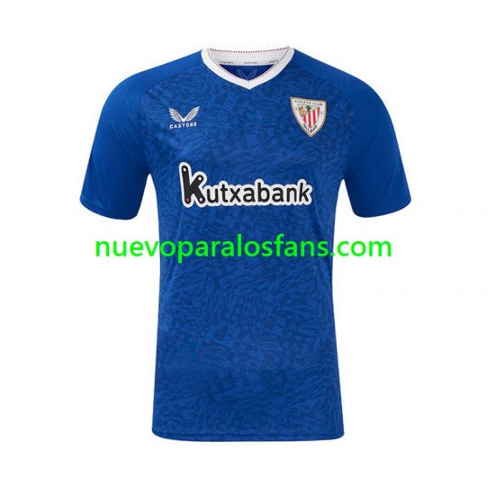 Camiseta de Fútbol Athletic Bilbao Hombre Exterior 2024-2025 Manga Corta