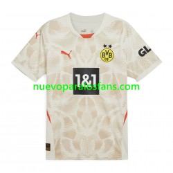 Camiseta de Fútbol Borussia Dortmund Portero Hombre Exterior 2024-2025 Manga Corta