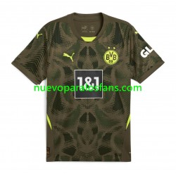 Camiseta de Fútbol Borussia Dortmund Portero Hombre Casa 2024-2025 Manga Corta