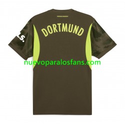 Camiseta de Fútbol Borussia Dortmund Portero Hombre Casa 2024-2025 Manga Corta