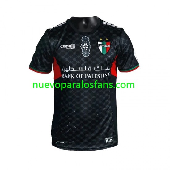 Camiseta de Fútbol Club Deportivo Palestino Hombre Exterior 2024-2025 Manga Corta