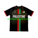 Camiseta de Fútbol Club Deportivo Palestino Center Stripre Hombre Casa 2024-2025 Manga Corta