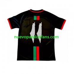 Camiseta de Fútbol Club Deportivo Palestino Center Stripre Hombre Casa 2024-2025 Manga Corta