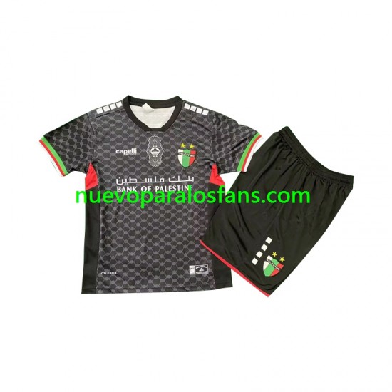 Camiseta de Fútbol Club Deportivo Palestino Niño Exterior 2024-2025 Manga Corta