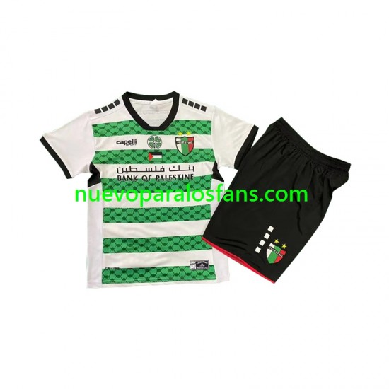 Camiseta de Fútbol Club Deportivo Palestino Niño Tercera 2024-2025 Manga Corta