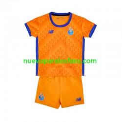 Camiseta de Fútbol FC Porto Niño Exterior 2024-2025 Manga Corta