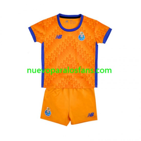 Camiseta de Fútbol FC Porto Niño Exterior 2024-2025 Manga Corta