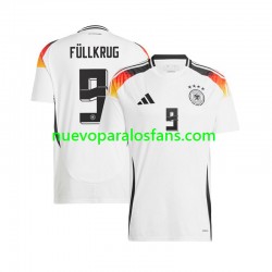 Camiseta de Fútbol Alemania Niclas Fullkrug 9 Hombre Casa Euro 2024 Manga Corta