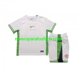 Camiseta de Fútbol Nigeria Niño Casa 2024 Manga Corta