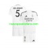 Camiseta de Fútbol Real Madrid Jude Bellingham 5 Niño Casa 2024-2025 Manga Corta