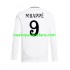 Camiseta de Fútbol Real Madrid Mbappé Kylian 9 Hombre Casa 2024-2025 Manga Larga