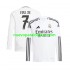 Camiseta de Fútbol Real Madrid Vinicius Junior 7 Hombre Casa 2024-2025 Manga Larga
