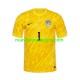 Camiseta de Fútbol Eslovenia Jan Oblak 1 Portero Hombre Casa Euro 2024 Manga Corta