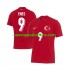 Camiseta de Fútbol Turquía Enes Unal 9 Hombre Exterior Euro 2024 Manga Corta