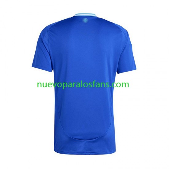 Camiseta de Fútbol Argentina Copa America Hombre Exterior 2024 Manga Corta