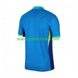 Camiseta de Fútbol Brasil Copa America Hombre Exterior 2024 Manga Corta