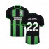 Camiseta de Fútbol Brighton & Hove Albion Mitoma 22 Hombre Exterior 2023-2024 Manga Corta
